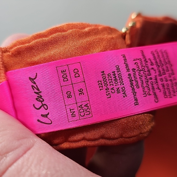 La Senza orange 36DD so free bra - Picture 6 of 7